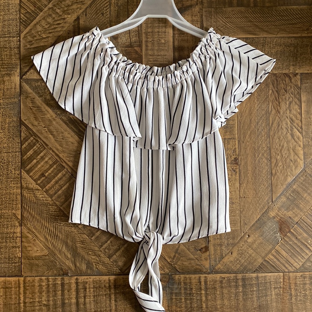 Summer Blouse off the shoulder blouse